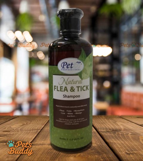 Petto Professional Natural Flea & Tick Shampoo 400ml